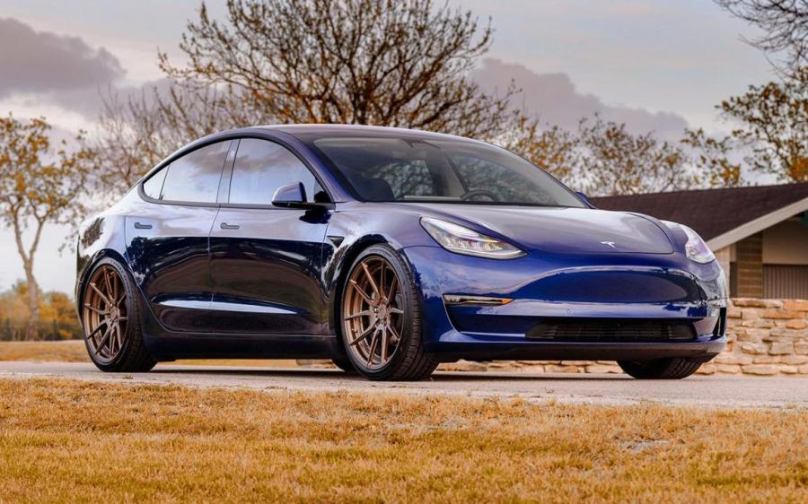 Tesla Model S by EVS Motors on ADV.1 Wheels (ADV5.0 M.V2 CS) '2018